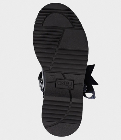 Ботинки  Betsy  серебряный  нейлон Z-100846 фото в интернет-магазине | Omadey.ru