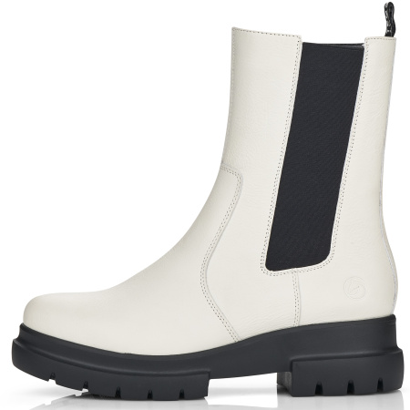 Ботинки  Remonte  белый  кожа Z-100481 фото в интернет-магазине | Omadey.ru