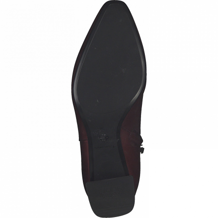 Ботинки  Tamaris  бордовый  кожа Z-100888 фото в интернет-магазине | Omadey.ru