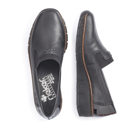 Туфли  Rieker  зеленый  кожа/кожа искусств. Z-8772 фото в интернет-магазине | Omadey.ru