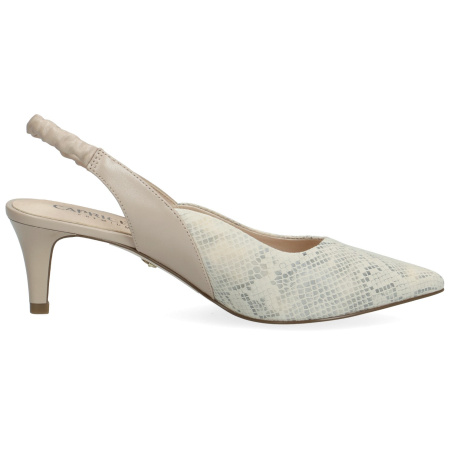 Слингбэки  Caprice  бежевый  кожа F-100313 фото в интернет-магазине | Omadey.ru Слингбэки  Caprice  бежевый  кожа F-100313 фото в интернет-магазине | Omadey.ru