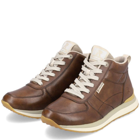 Кроссовки  Rieker  коричневый  кожа/текстиль Z-400070 фото в интернет-магазине | Omadey.ru