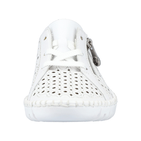 Кроссовки  Rieker  белый  кожа/кожа искусств. F-400182 фото в интернет-магазине | Omadey.ru