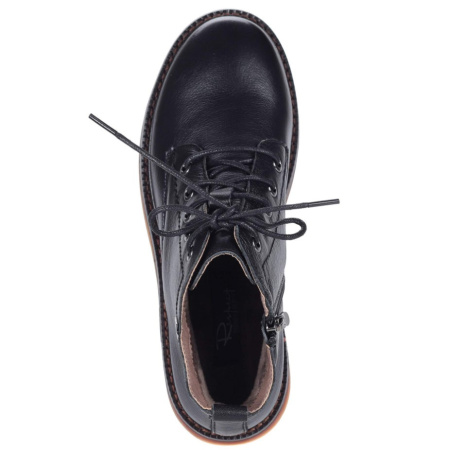 Ботинки  Baden  черный  кожа Z-100750 фото в интернет-магазине | Omadey.ru