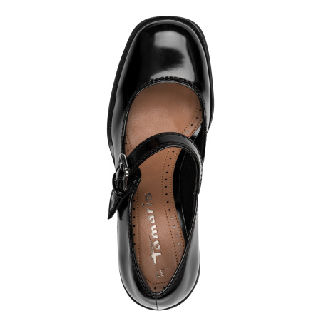 Туфли  Tamaris  черный  кожа искусств.  Z-400932 фото в интернет-магазине | Omadey.ru