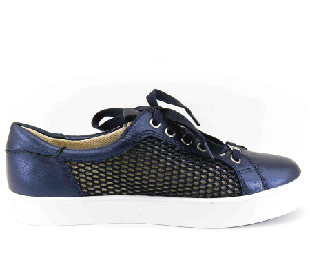 Кеды  Caprice  синий  кожа F-80178 фото в интернет-магазине | Omadey.ru