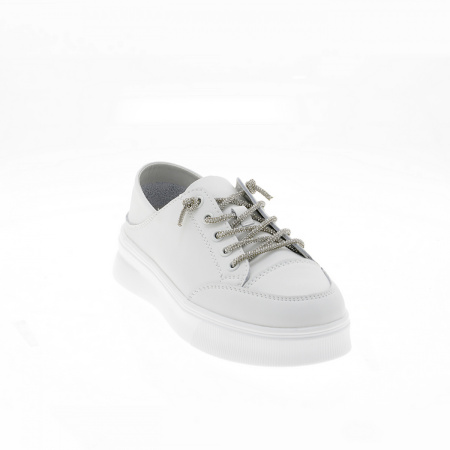 Кеды  женские Baden  белый  кожа F-100504 фото в интернет-магазине | Omadey.ru