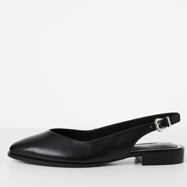 Фото Слингбэки  Marco Tozzi  черный  кожа F-401004