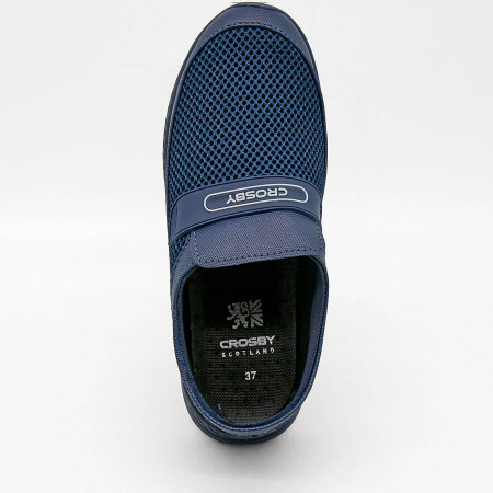 Туфли  Crosby  синий  сетка/кожа искусств. Z-100235 фото в интернет-магазине | Omadey.ru