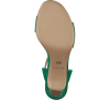 Босоножки  Tamaris  зеленый  текстиль F-400915 фото в интернет-магазине | Omadey.ru