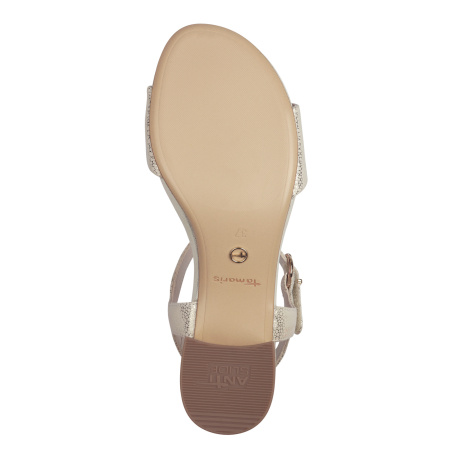 Босоножки  Tamaris  золотой кожа F-400919 фото в интернет-магазине | Omadey.ru