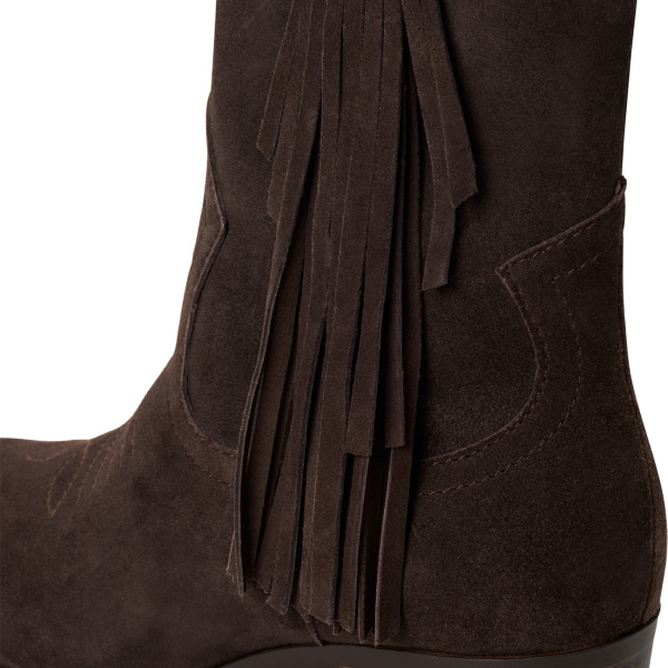 Фото Ботинки  Marco Tozzi  коричневый  кожа Z-400988 Фото Ботинки  Marco Tozzi  коричневый  кожа Z-400988