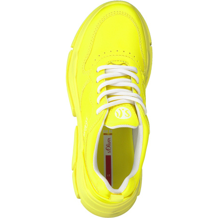 Кроссовки  S.Oliver  желтый  иск. материал F-80728 фото в интернет-магазине | Omadey.ru
