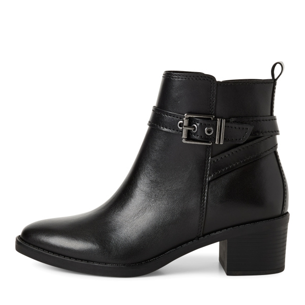 Фото Ботинки  Marco Tozzi  черный  кожа Z-400980