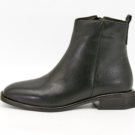 Ботинки  Dakkem  черный  кожа Z-100401 фото в интернет-магазине | Omadey.ru