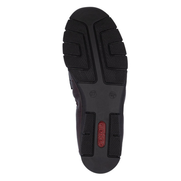 Фото Туфли  Rieker  бордовый  кожа/кожа искусств. Z-400863 Фото Туфли  Rieker  бордовый  кожа/кожа искусств. Z-400863