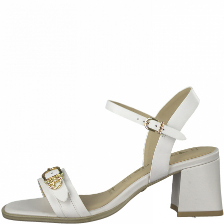 Босоножки  Tamaris  белый  кожа F-90429 фото в интернет-магазине | Omadey.ru