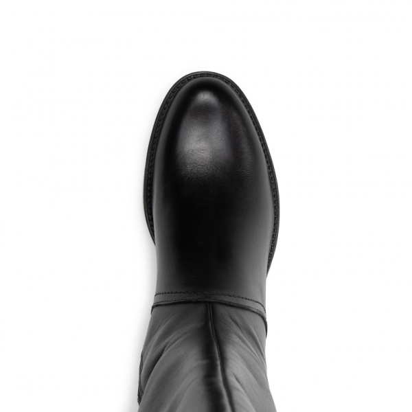 Фото Сапоги  Caprice  черный  кожа Z-100263