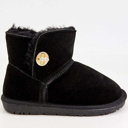 Ботинки  Ridlcat  черный  кожа Z-89168 фото в интернет-магазине | Omadey.ru