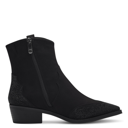 Ботинки  Marco Tozzi  черный  текстиль Z-400362 фото в интернет-магазине | Omadey.ru