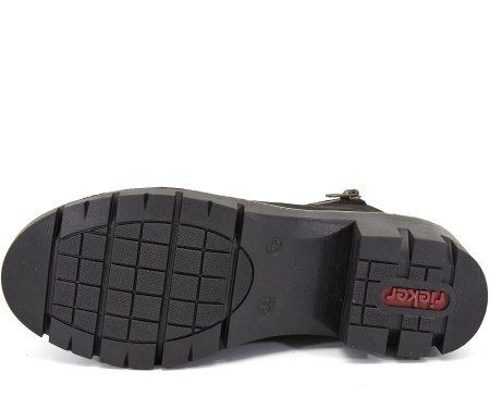 Ботинки  Rieker  черный  замша Z-8200 фото в интернет-магазине | Omadey.ru