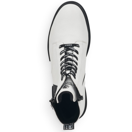 Ботинки  Remonte  белый  кожа Z-100707 фото в интернет-магазине | Omadey.ru