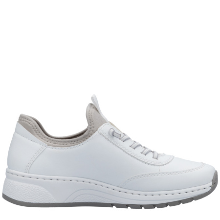 Кроссовки Rieker белый кожа искусств./текстиль F-400028 фото в интернет-магазине | Omadey.ru