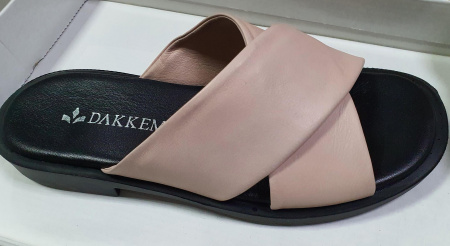 Сабо  Dakkem  пудра  кожа F-90266 фото в интернет-магазине | Omadey.ru