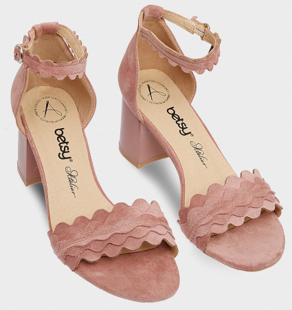 Босоножки  Betsy  розовый  замша искусств. F-90842 фото в интернет-магазине | Omadey.ru