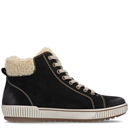 Ботинки  Remonte  серый  кожа/текстиль Z-401057 фото в интернет-магазине | Omadey.ru