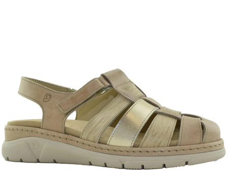 Сандалии  Suave  молочный  кожа  F-401269 фото в интернет-магазине | Omadey.ru