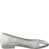 Балетки  Jana  серебряный  текстиль F-80818 фото в интернет-магазине | Omadey.ru