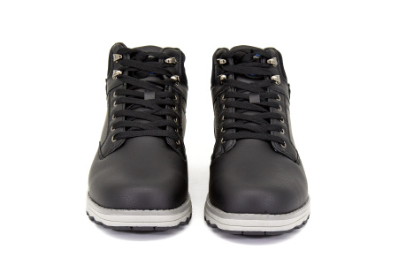 Ботинки  Crosby  черный  кожа искусств./замша искусств. Z-8366 фото в интернет-магазине | Omadey.ru