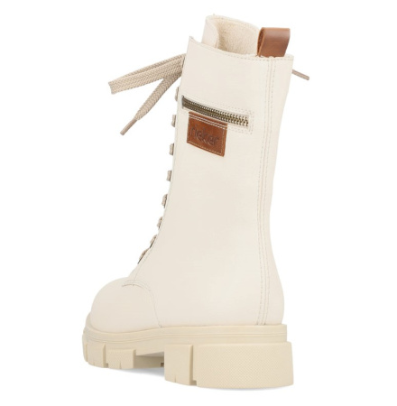 Ботинки  женские Rieker  бежевый  кожа/кожа искусств. Z-200145 фото в интернет-магазине | Omadey.ru