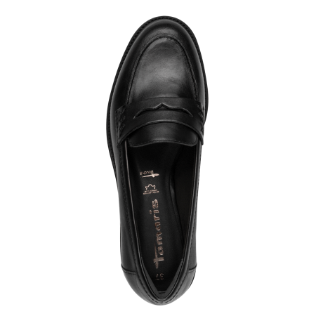 Туфли  Tamaris  черный  кожа  Z-400951 фото в интернет-магазине | Omadey.ru