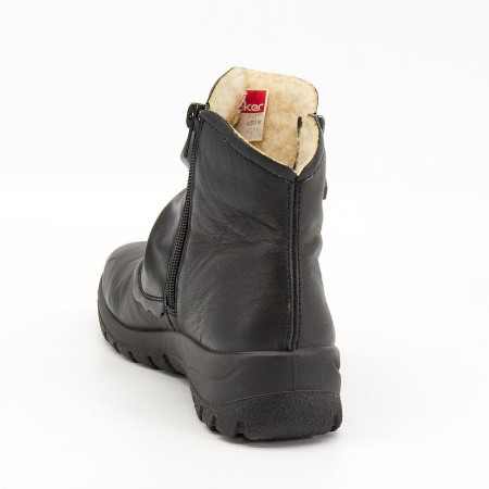 Полусапоги  Rieker  черный  кожа/кожа искусств. Z-6105 фото в интернет-магазине | Omadey.ru