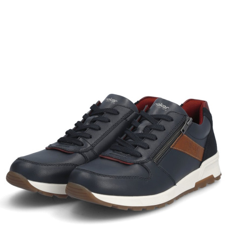 Кроссовки  Rieker  синий  кожа/кожа искусств. F-300025 фото в интернет-магазине | Omadey.ru