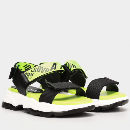 Сандалии  Keddo  черно-зеленый  кожа искусств./текстиль F-90777 фото в интернет-магазине | Omadey.ru Сандалии  Keddo  черно-зеленый  кожа искусств./текстиль F-90777 фото в интернет-магазине | Omadey.ru