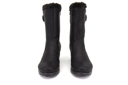 Полусапоги  Rieker  черный  кожа искусств./текстиль Z-8203 фото в интернет-магазине | Omadey.ru