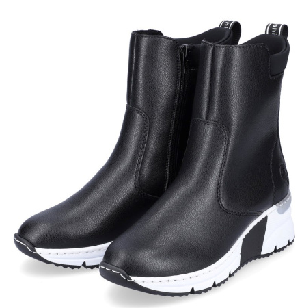 Ботинки  Rieker  черный  кожа Z-200069 фото в интернет-магазине | Omadey.ru