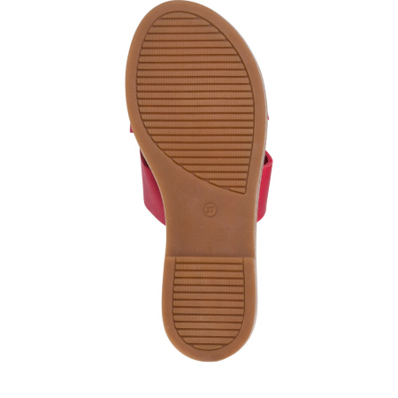 Шлепанцы  Tamaris  малиновый  кожа F-90254 фото в интернет-магазине | Omadey.ru