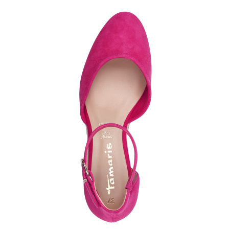 Босоножки  Tamaris  фуксия кожа F-400606 фото в интернет-магазине | Omadey.ru Босоножки  Tamaris  фуксия кожа F-400606 фото в интернет-магазине | Omadey.ru