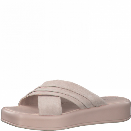 Сабо  Marco Tozzi  розовый  кожа F-100341 фото в интернет-магазине | Omadey.ru