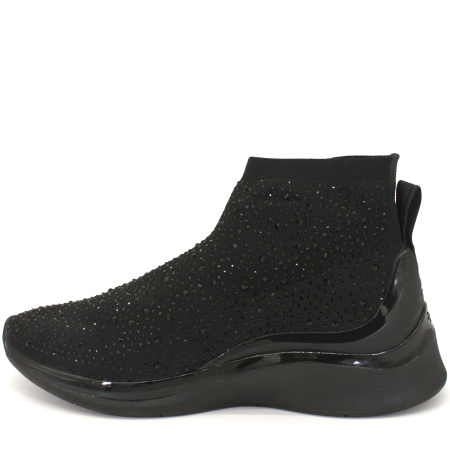 Ботинки  Tamaris  черный  текстиль Z-8018 фото в интернет-магазине | Omadey.ru