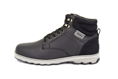 Ботинки  Crosby  черный  кожа искусств./замша искусств. Z-8366 фото в интернет-магазине | Omadey.ru