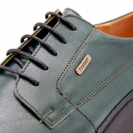 Туфли  Romer  зеленый  кожа F-90680 фото в интернет-магазине | Omadey.ru