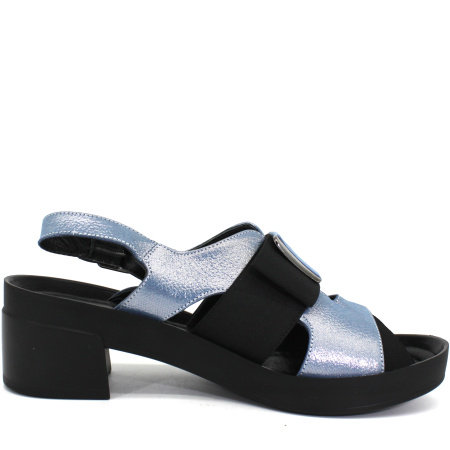 Босоножки  Dakkem  черный  кожа F-7174 фото в интернет-магазине | Omadey.ru