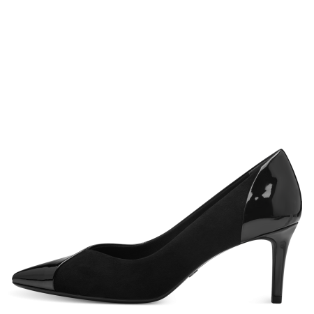 Туфли  Tamaris  черный  кожа искусств. Z-400387 фото в интернет-магазине | Omadey.ru