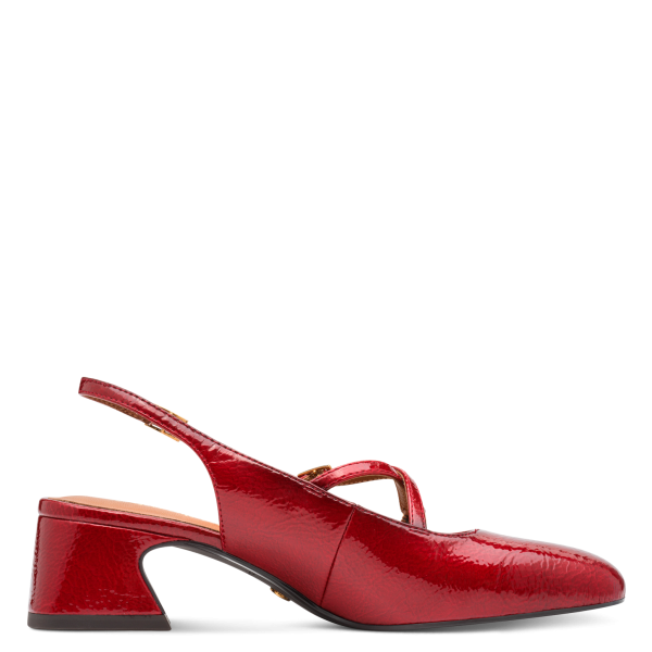 Фото Слингбэки  Tamaris  красный кожа искусств. Z-400949