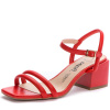 Босоножки  Betsy  красный  кожа искусств. F-90844 фото в интернет-магазине | Omadey.ru